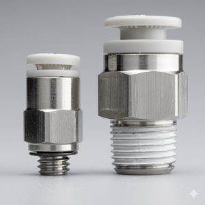 Aluminum Quick Coupling Fittings Plastic Tube Fittings
